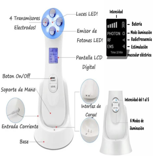 BEAUTY&EMS™ DISPOSITIVO MESOTERAPIA +ENVÍO GRATIS