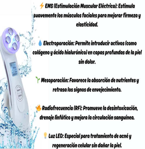 BEAUTY&EMS™ DISPOSITIVO MESOTERAPIA +ENVÍO GRATIS